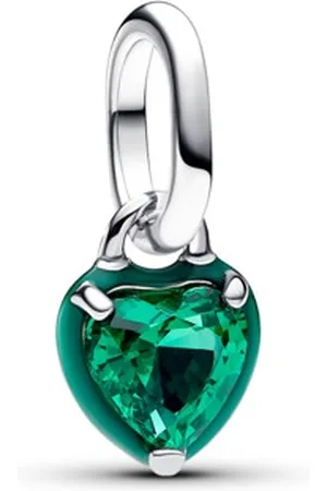 PANDORA Stříbrný přívěsek Srdíčko s glazurou ME 793042C03
