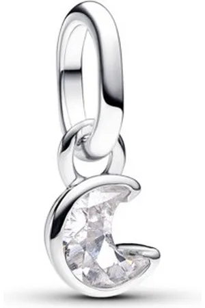 PANDORA Blyštivý stříbrný přívěsek Měsíc ME 793364C01