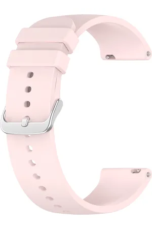 4wrist Univerzální silikonový řemínek se stříbrnou sponou 20 mm - Pink
