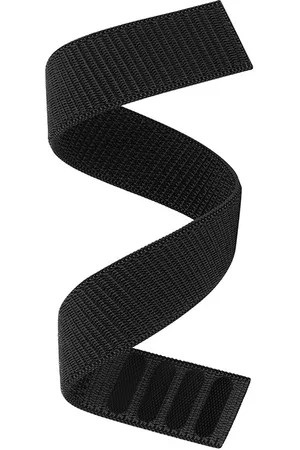 4wrist Nylonový Loop řemínek pro Garmin Fenix 7S/6S/5S - 20 mm - Black