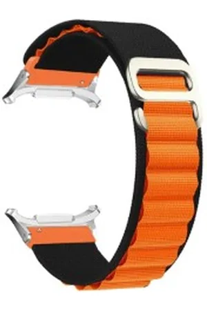 4wrist Samsung Galaxy Watch ULTRA 47mm řemínek - Orange/Black