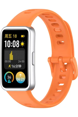 4wrist Silikonový řemínek pro Huawei Watch Band 10, 9, 8 - Orange
