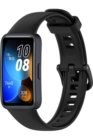 4wrist Silikonový řemínek pro Huawei Watch Band 10, 9, 8 - Black