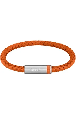 HUGO BOSS Stylový kožený náramek Ares Single 1580625