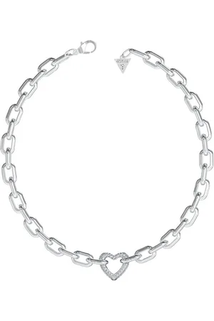 Guess Výrazný ocelový náhrdelník Beloved JUBN05015JWRHT/U