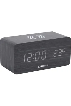 Karlsson Designový LED budík - hodiny KA5933BK