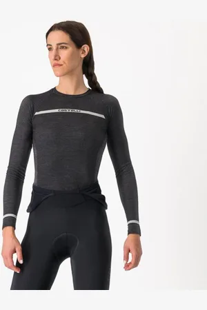 Castelli Cyklistické triko s dlouhým rukávem - MERINO SEAMLESS W