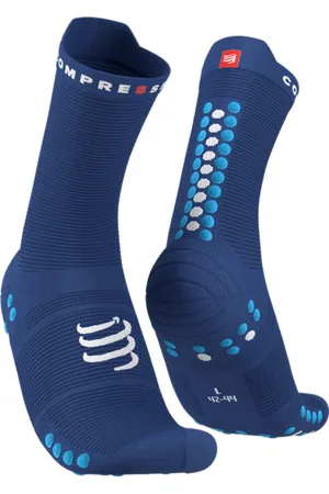 Compressport Cyklistické ponožky klasické - PRO RACING V4.0 RUN HIGH