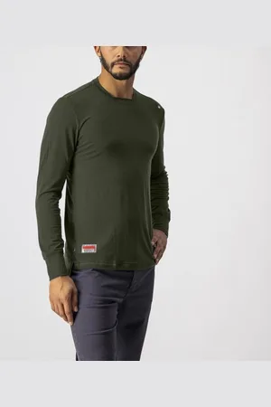 Castelli Cyklistické triko s dlouhým rukávem - MERINO LS TEE