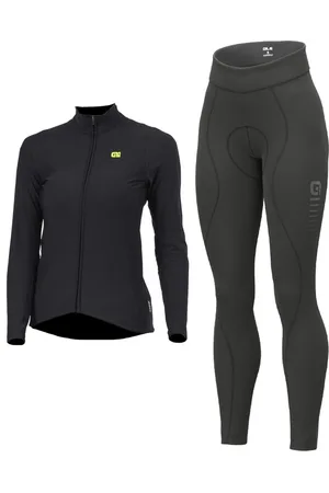 Alé Cyklistický zimní dres a kalhoty - WARM RACE+ESSENTIAL