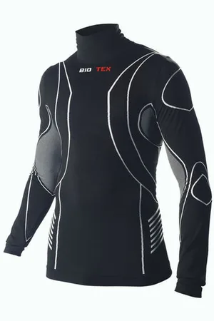 BIOTEX Cyklistické triko s dlouhým rukávem - TURTLENECK