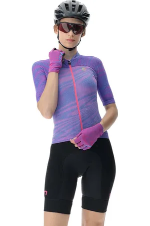 UYN Cyklistický dres s krátkým rukávem - BIKING WAVE LADY