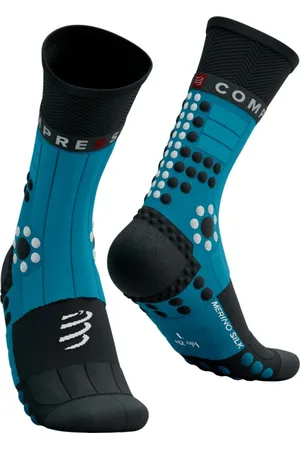 Compressport Cyklistické ponožky klasické - PRO RACING WINTER TRAIL
