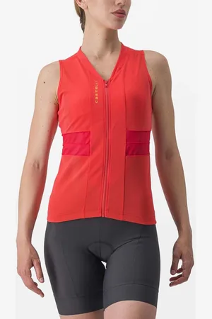 Castelli Cyklistický dres bez rukávů - ANIMA 4 LADY
