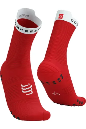 Compressport Cyklistické ponožky klasické - PRO RACING V4.0 RUN HIGH