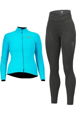 Alé Cyklistický zimní dres a kalhoty - WARM RACE+ESSENTIAL