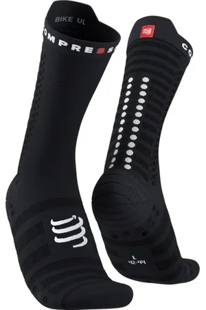 Compressport Cyklistické ponožky klasické - PRO RACING SOCKS V4.0 ULTRALIGHT BIKE