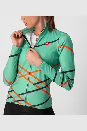 Castelli Cyklistický dres s dlouhým rukávem zimní - DIAGONAL