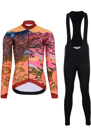HOLOKOLO Cyklistický dlouhý dres a kalhoty - FREE LADY WINTER