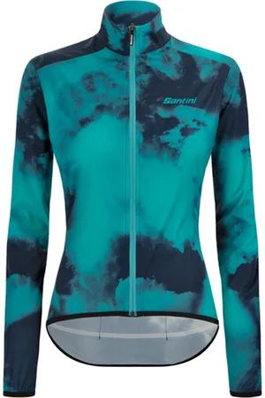 Santini Cyklistická větruodolná bunda - NEBULA STORM LADY