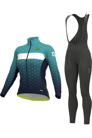 Alé Cyklistický zimní dres a kalhoty - PR-R STARS LADY WNT