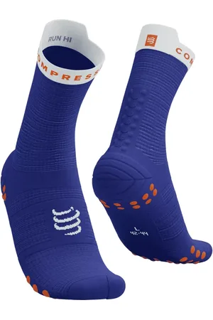 Compressport Cyklistické ponožky klasické - PRO RACING V4.0 RUN HIGH