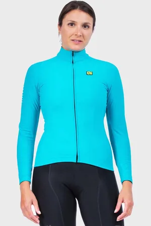 Alé Cyklistický dres s dlouhým rukávem zimní - WARM RACE LADY WNT