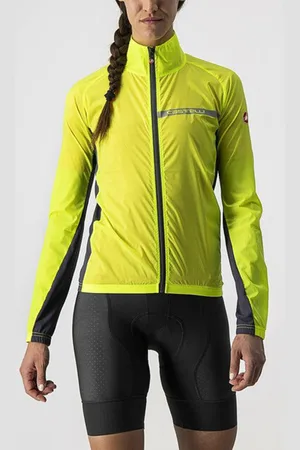 Castelli Cyklistická větruodolná bunda - SQUADRA STRECH LADY