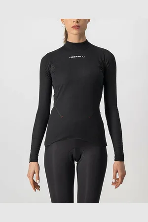 Castelli Cyklistické triko s dlouhým rukávem - FLANDERS 2 WARM LADY