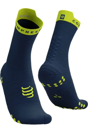 Compressport Cyklistické ponožky klasické - PRO RACING V4.0 RUN HIGH