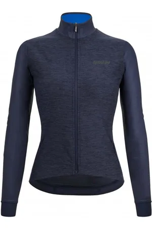 Santini Cyklistický dres s dlouhým rukávem zimní - COLORE PURO LADY