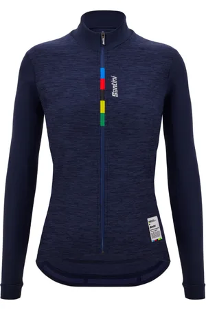 Santini Cyklistický dres s dlouhým rukávem zimní - UCI OFFICIAL W