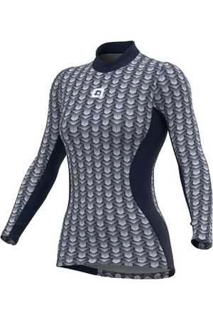 Alé Cyklistické triko s dlouhým rukávem - INTIMO CUBES LADY