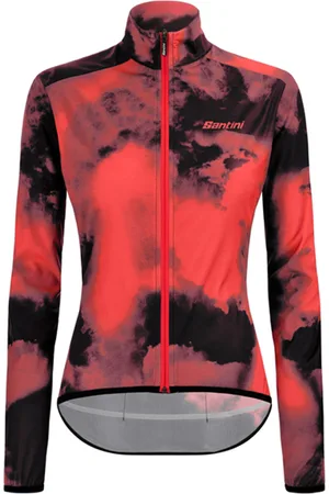 Santini Cyklistická větruodolná bunda - NEBULA STORM LADY