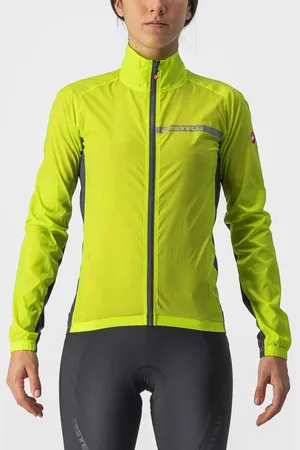 Castelli Cyklistická větruodolná bunda - SQUADRA STRECH LADY
