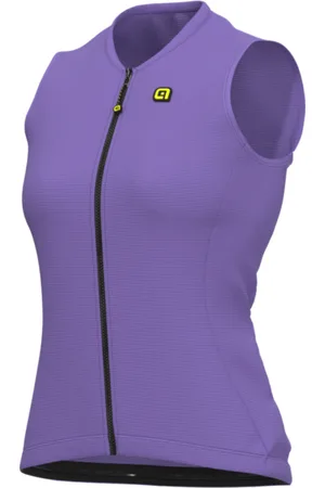 Alé Cyklistický dres bez rukávů - SOLID COLOR BLOCK LADY
