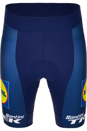 Santini Cyklistické kalhoty krátké bez laclu - LIDL TREK 2024 LADY