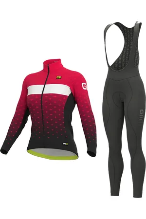 Alé Cyklistický zimní dres a kalhoty - PR-R STARS LADY WNT