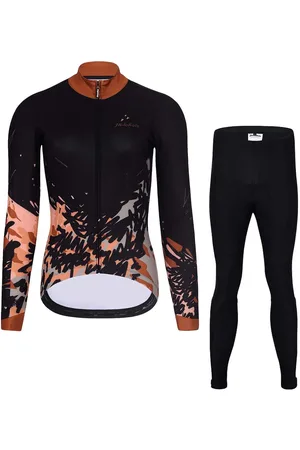 HOLOKOLO Cyklistický dlouhý dres a kalhoty - CAMOUFLAGE LADY W
