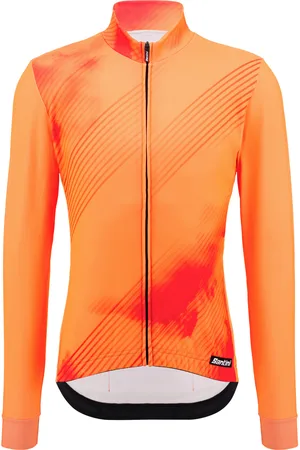 Santini Cyklistický dres s dlouhým rukávem zimní - PURE DYE