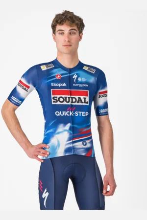 Castelli Cyklistický dres s krátkým rukávem - COMPETIZIONE 3 QUICK STEP 2025
