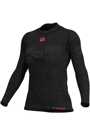 Alé Cyklistické triko s dlouhým rukávem - SEAMLESS WOOL LADY