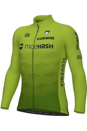 Alé Cyklistický dres s dlouhým rukávem zimní - SLOVENIA NATIONAL 23
