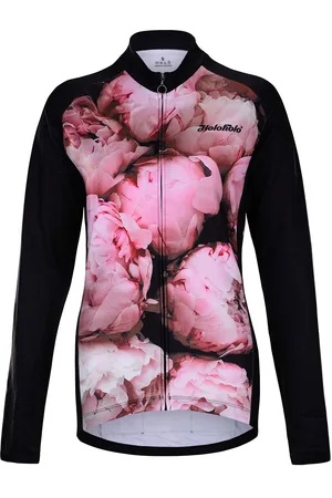 HOLOKOLO Cyklistický dres s dlouhým rukávem zimní - PEONY LADY WINTER