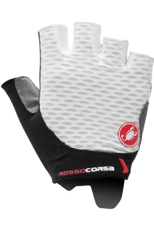 Castelli Cyklistické rukavice krátkoprsté - ROSSO CORSA 2 W