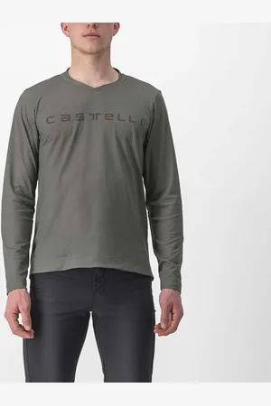 Castelli Cyklistický dres s dlouhým rukávem letní - TRAIL TECH 2
