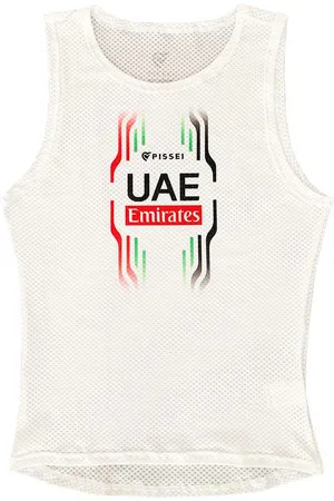 PISSEI Cyklistické triko bez rukávů - UAE TEAM EMIRATES 2024