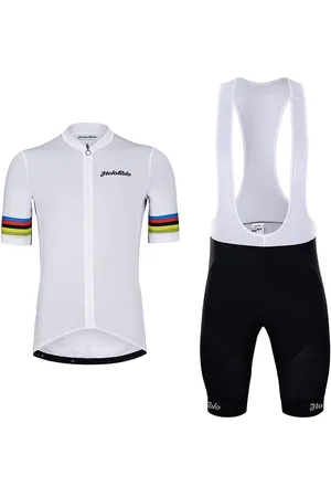 HOLOKOLO Cyklistický krátký dres a krátké kalhoty - RAINBOW