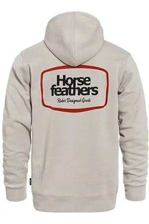 Horsefeathers Mikina Bronco - cement