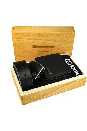 Horsefeathers Prémiový dárkový box (peněženka + pásek + boxerky 3pack)